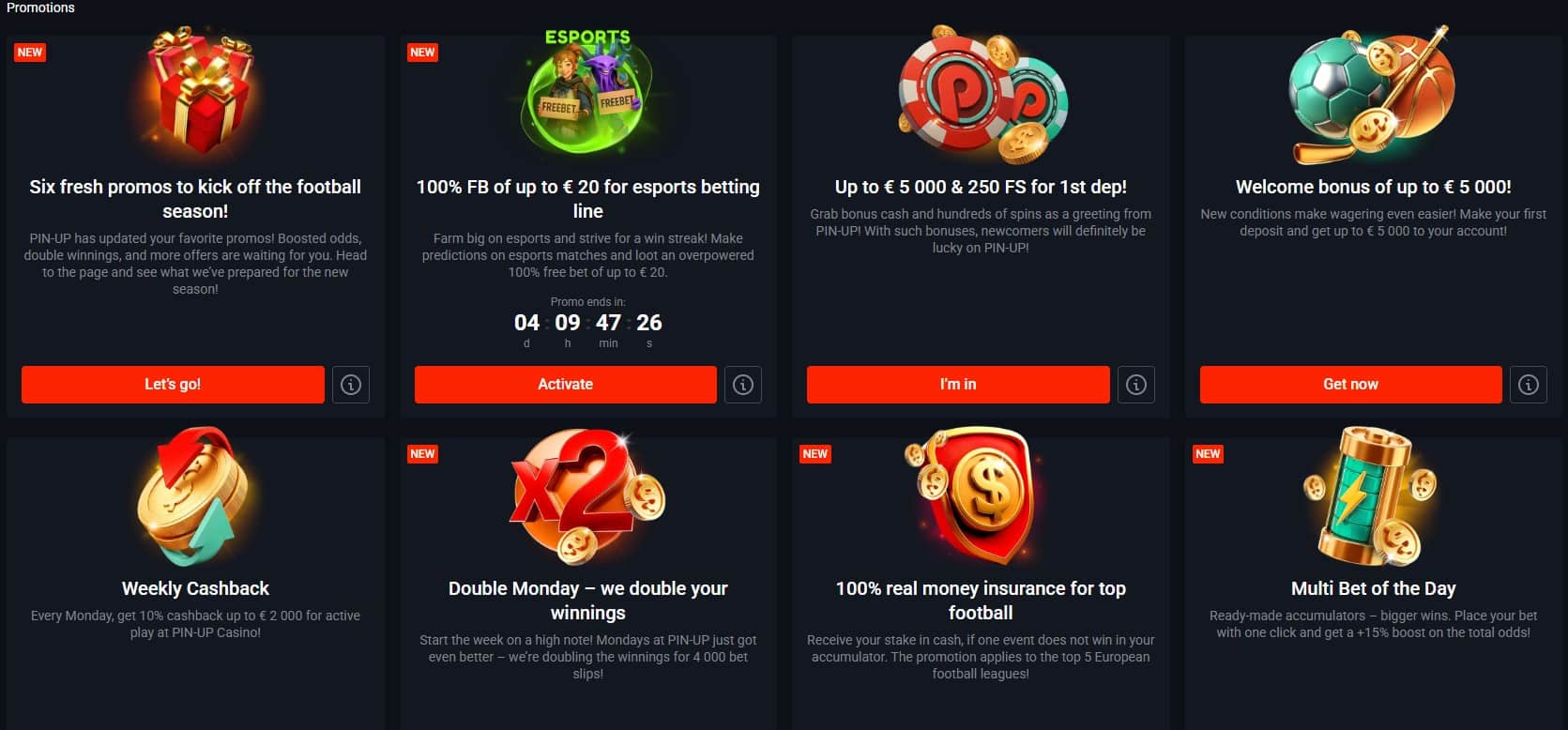 pin up online casino